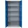 Proregal Aktenschrank 195 x 92 x 50 cm Grau-Blau
