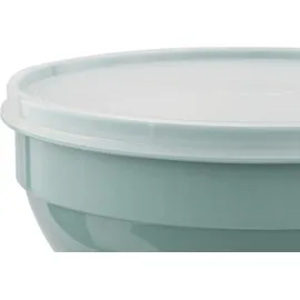 Centi Schüssel mit Deckel 1,5L – 3er Set farbig sortiert Sand Dunkelgrau Pastellgrün - Bunt