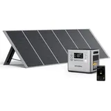 Solar Generator - Aferiy - 2400w 2048wh - Faltpanel 400w - 13 Ausgänge Ip65 - Camping/wohnwagen