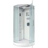 AcquaVapore D37-20R2-EC Dusche Dampfdusche Duschtempel Duschkabine 100x100 MIT 2K Scheiben Versiegelung