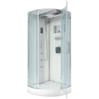 AcquaVapore D37-20R2-EC Dusche Dampfdusche Duschtempel Duschkabine 100x100 MIT 2K Scheiben Versiegelung