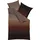 KAEPPEL Gradient Gestreift Braun 155 x 220 cm + 80 x 80 cm