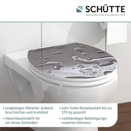 Schütte WC-Sitz Grey Steel Grau