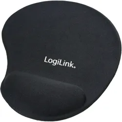 LogiLink ID0027 Mauspad mit Handballenauflage Ergonomisch Schwarz