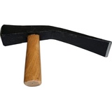 HAROMAC Pflasterhammer 1500g Rheinische Form, geschmiedet, mit Hartholz-Stiel