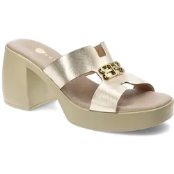 Goldene Flip-Flops Armodo Schlupfschuhe, 39