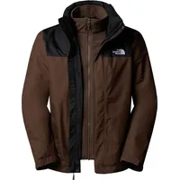 The North Face Herren Doppeljacke, / Smokey Brown-TNF Black