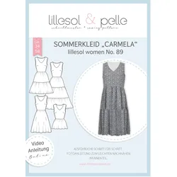 Lillesol Women Papierschnittmuster No. 89 Sommerkleid Carmela