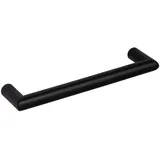 Gedotec Möbelgriff schwarz Schrankgriff 480 mm Türgriff Edelstahl Schublade - Leila Black | Relinggriff Ø 12 mm | Schubladengriff für Schranktüren & Küche | 1 Stück - Küchengriff Vintage mit Schrauben