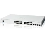 Cisco Catalyst 1200 Rackmount Gigabit Managed Switch, 24x RJ-45, 4x SFP (C1200-24T-4G)