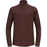 Odlo langarmpullover 1 2 zip run easy Braun S