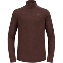 Odlo langarmpullover 1 2 zip run easy Braun S