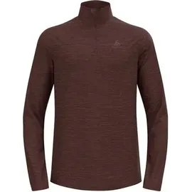 Odlo langarmpullover 1 2 zip run easy Braun S