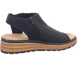 Rieker 62783 Damen Schwarz 39