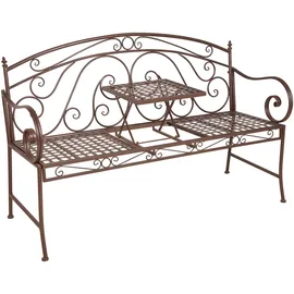 Garden Pleasure Saket 146 x 53 x 96 cm braun inkl. Klapptisch