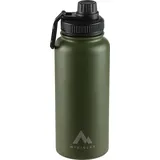 Mc Kinley McKINLEY Trinkflasche Vacuum 1L Schraubverschl Green Dark, 1,00