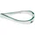 Lacoste GLORI Armreif Edelstahlfarben grün 563050C00 Größe L