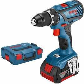 Bosch GSR 18V-28 Professional inkl. 2 x 4 Ah + L-Boxx 06019H410A