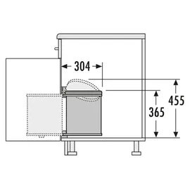HAILO AS Mono 15 l weiß