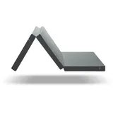 Betten-ABC Sleep&Go – Faltmatratze, 120x195x8cm, ideal für Camping, Minivans oder als Gästebett