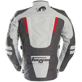 Furygan Apalaches Evo Textiljacke wasserdicht - Grau/Hellgrau/Rot / XL