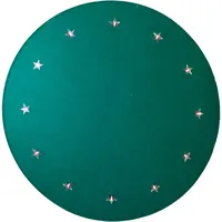 StarTrading Weihnachtsbaumdecke Ø 100 cm grün