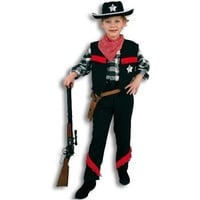 Cowboy 2tlg mit Tuch Kinder Kostüm Gr 128