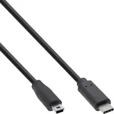InLine USB-C auf Mini-B 0,5 m Schwarz
