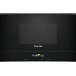 SIEMENS Einbau-Mikrowelle BF722R1B1, Mikrowelle, 21 l schwarz