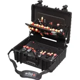 Wiha Werkzeugkoffer Elektriker Competence XL 81-tlg. schwarz