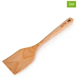 Ibili 2er-Set: Spachtel in Hellbraun - (L)30 cm