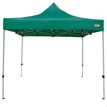 Aktive Gartenlaube Aktive Biegsam Einstellbare Höhe Stahl Polyester 420D Oxford grün