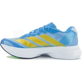 adidas Adizero Boston 13 Damen Blue Burst/Gold Metallic/Glow Blue 41 1/3