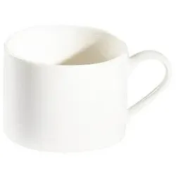 12 ID Fine Kaffeetassen weiß