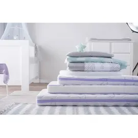 Träumeland Babykissen Carefor, Weiß, Textil, 26x7x28 cm für Hausstauballergiker geeignet, atmungsaktiv, luftdurchlässig, Schlafen, Babybettausstattung, Babydecken , Babykissen, Babykissen