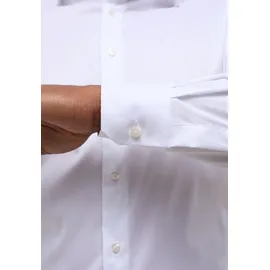 Eterna Langarmhemd MODERN FIT Performance Shirt in weiß