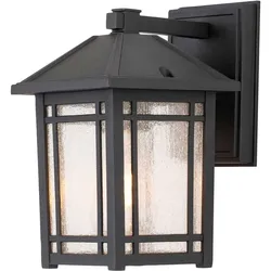 Cedar Point Outdoor Wandleuchte schwarz Quoizel QZ-CEDAR-POINT-S-BK