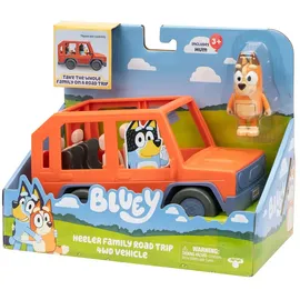 Bluey Heeler Familienausflug 4WD Fahrzeug