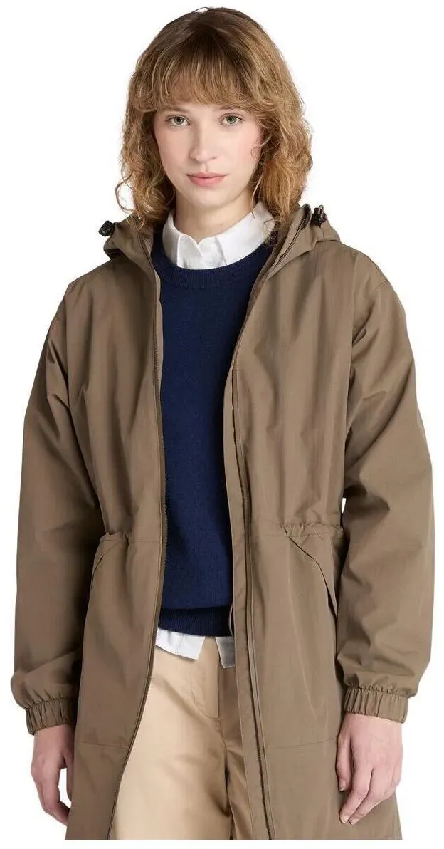 Timberland Womens Waterproof Parka chocolate chip M