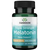 Triple Stärke Melatonin 10 mg 60 vegane Kapseln
