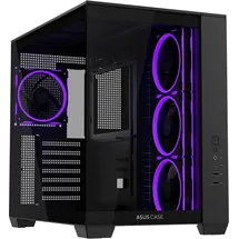 Asus A32 PLUS TG ARGB ATX Midi-Tower Gaming Gehäuse Schwarz