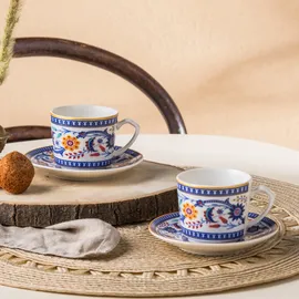 KARACA Kaffeetasse 0,08 l Weiß 2 St.
