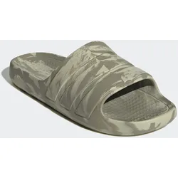 Badesandale ADIDAS SPORTSWEAR "FLOW ADILETTE", Gr. 44,5, putty beige, putty grau, putty grau, Synthetik, sportlich, Schuhe