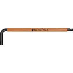 Wera 950 SPKL HF Winkelschlüssel Multicolour metrisch, BlackLaser, mit Haltefunktion Mangoorange - 05022202001 - Mangoorange