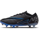 Nike Herren Zoom Vapor 15 Elite Sg-Pro Ac Fußballschuh, Schwarz Blau Black Chrome Hyper Royal, 47