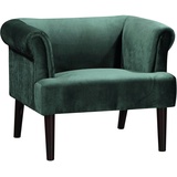 Atlantic Home Collection Sessel, Loungesessel mit Wellenunterfederung grün