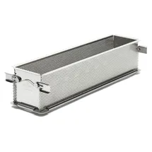 De Buyer GEOFORME rechteckige aufklappbare Backform 35 x 7 x 7,5 cm