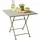 Hti-Living Solea Gartentisch 55 x 55 x 70 cm Khakigrün