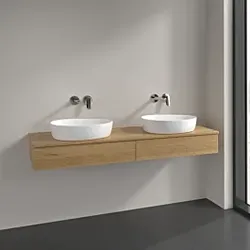 Villeroy und Boch Antao Waschtisch-Unterschrank K17111HN 160x19x50cm, Waschbeckenplattenfarbe honey oak, honey oak