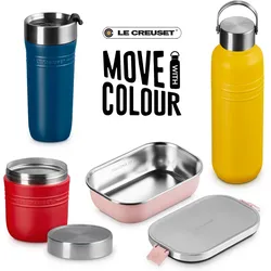 Le Creuset On the Go Business-Set To-Go BUNT 4-tlg.